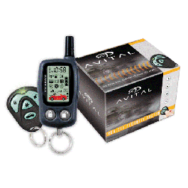 Avital 3300L - 2-Way LCD Mobile Security System