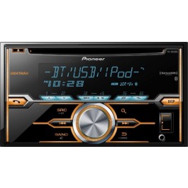 Pioneer FH-X820BS - In-Dash CD Receiver with Dual Bluetooth,AUX/USB Inputs 