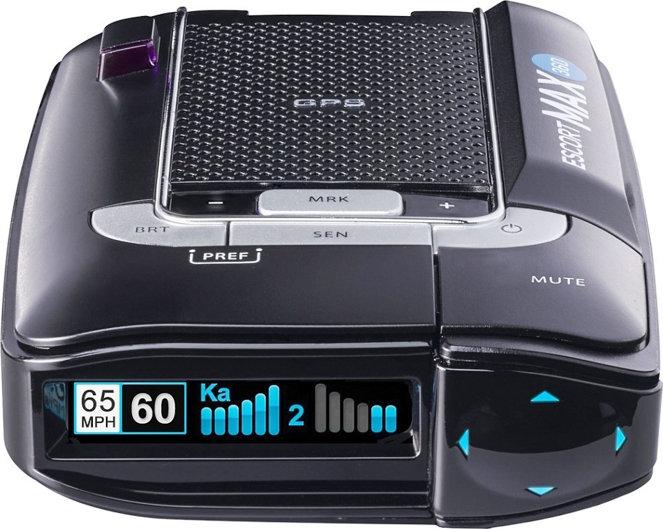 Escort Max 360 - Radar/Laser detector w/ Bluetooth,GPS,and ...