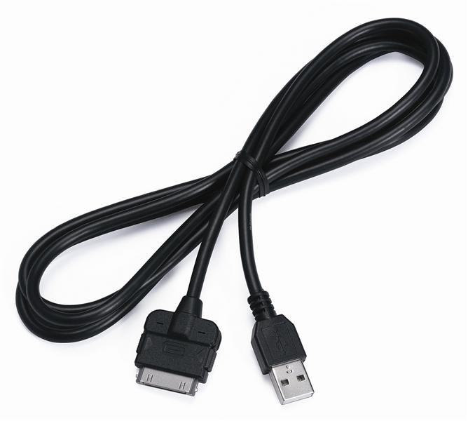 Kenwood KCA-IP22F iPod Video Cable with Front USB Generic Packaging 
