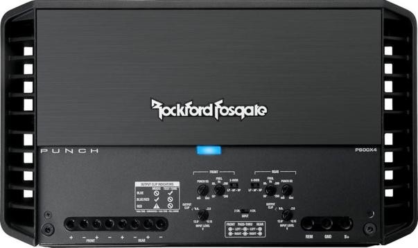 Rockford Fosgate P600X4 - Punch 4-Channel Power Amplifier Buy at